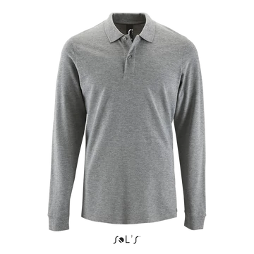 SOL'S PERFECT LSL MEN - férfi hosszú ujjú galléros piké póló