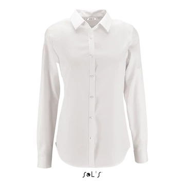 SOL'S BRODY WOMEN - női halszálkamintás hosszú ujjú ing 
