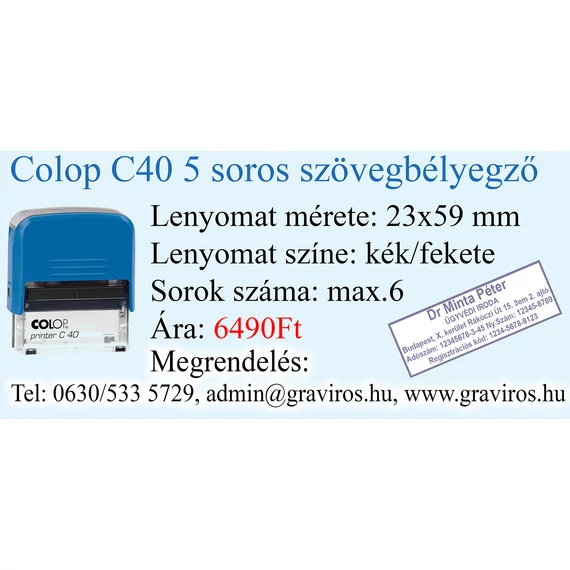Colop C40